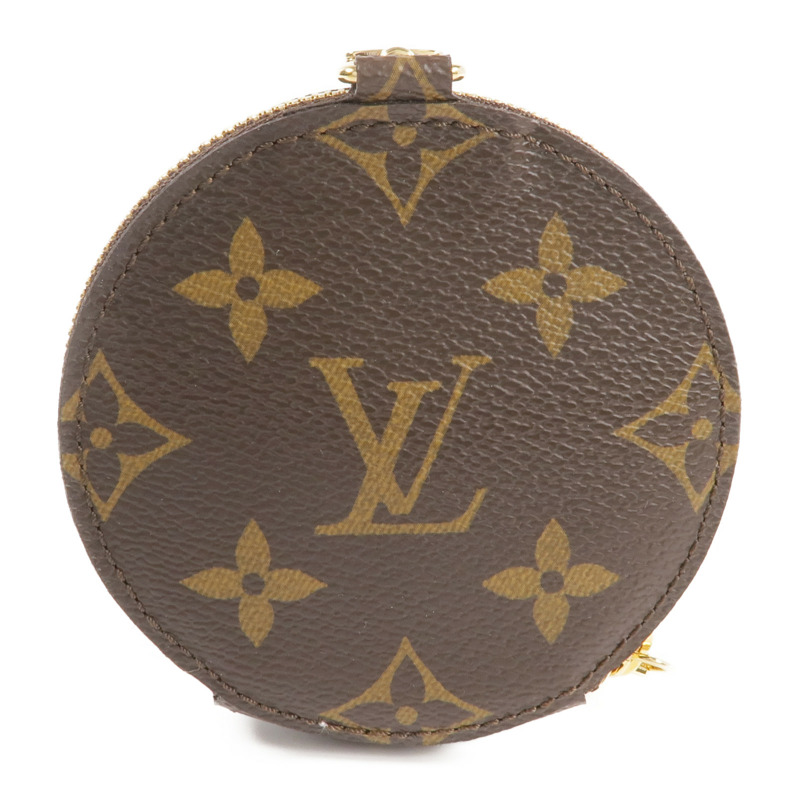 LOUIS VUITTON Monogram Coin Case金扣零錢包-2