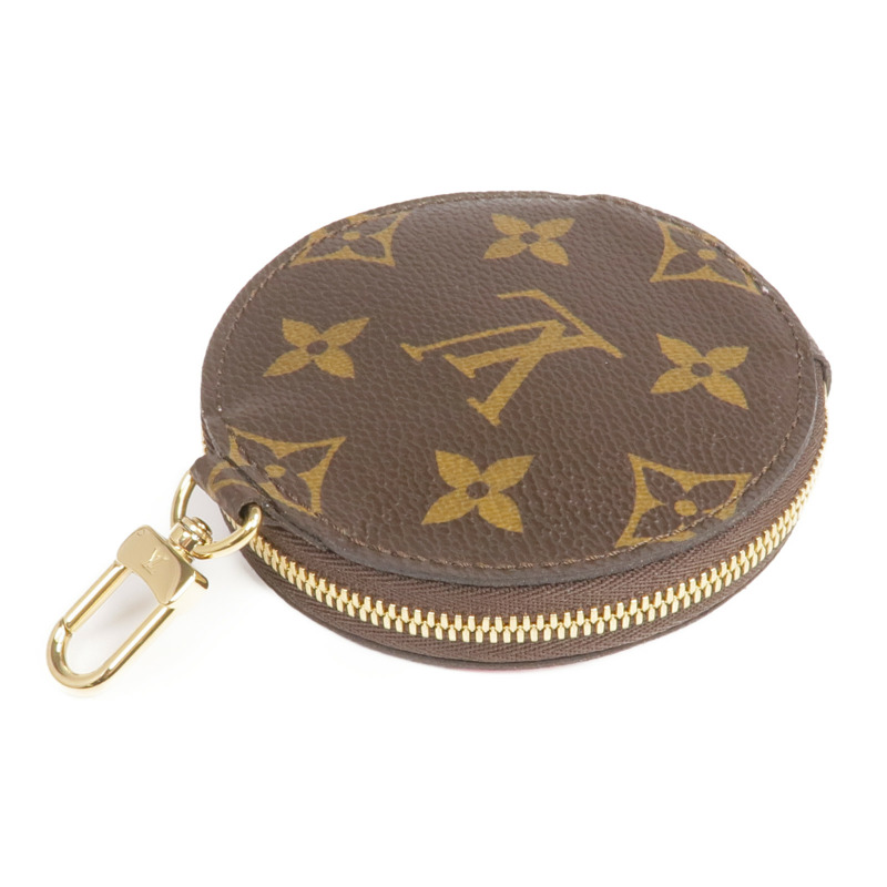 LOUIS VUITTON Monogram Coin Case金扣零錢包-4
