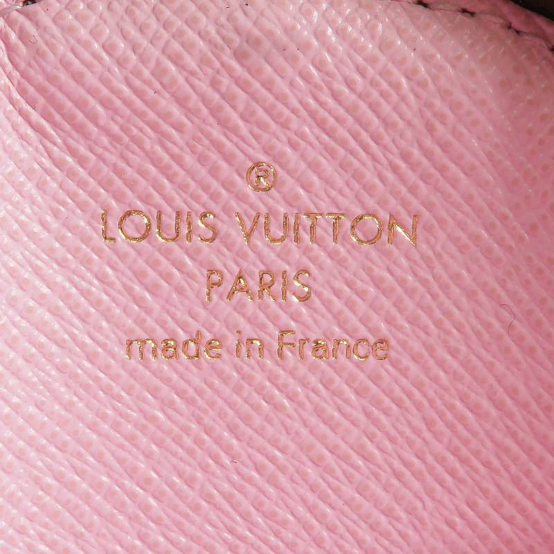 LOUIS VUITTON Monogram Coin Case金扣零錢包-6