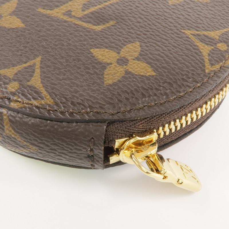 LOUIS VUITTON Monogram Coin Case金扣零錢包-12