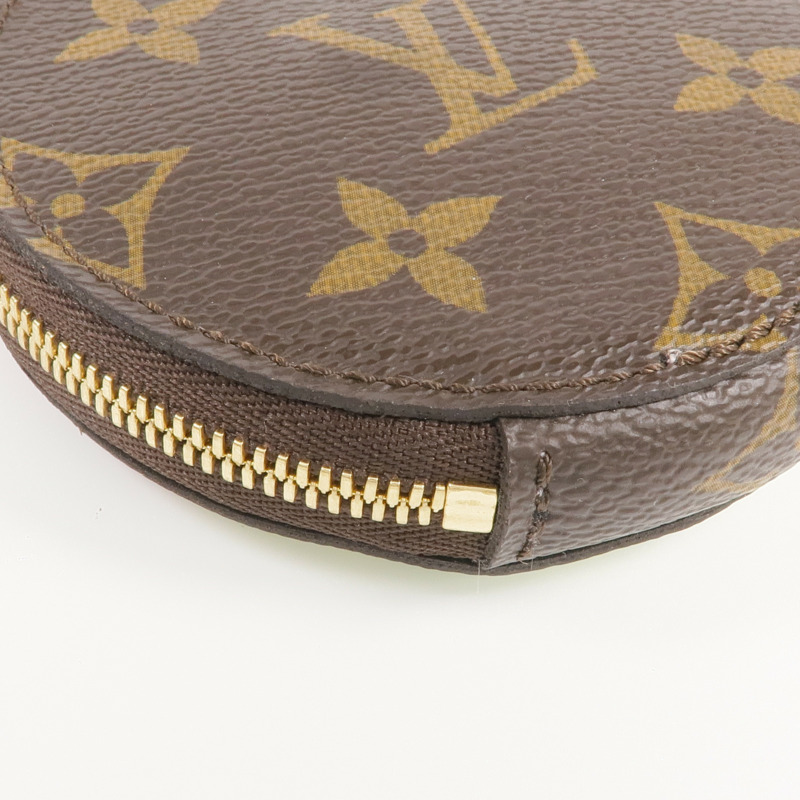 LOUIS VUITTON Monogram Coin Case金扣零錢包-13