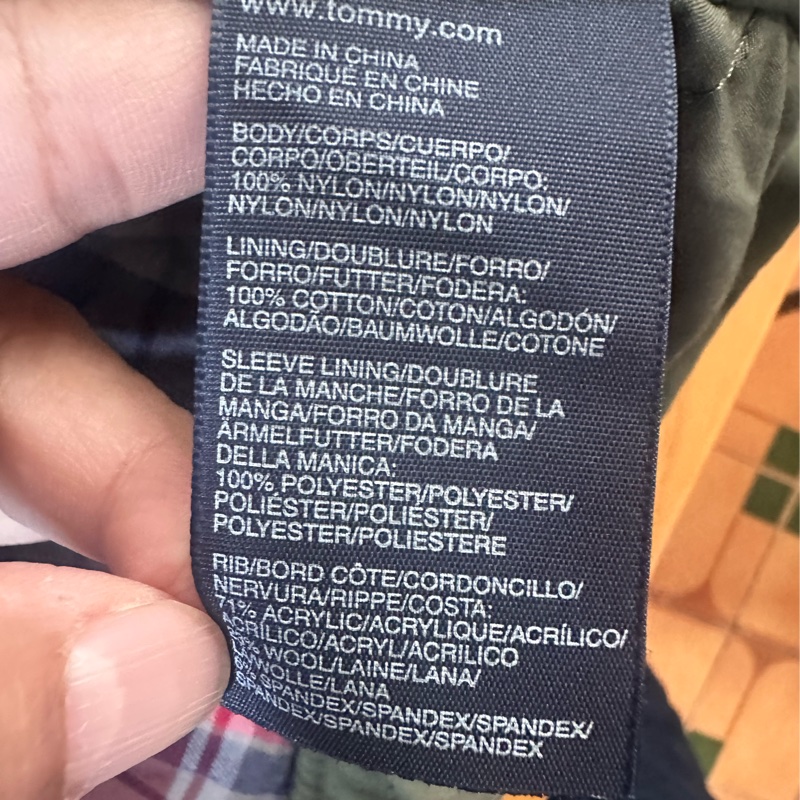 tommy 外套羽絨-男-XXL -只有ㄧ件-11