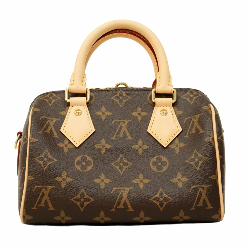 路易威登 Monogram Speedy Bandouliere 20 手提包 M46222 棕色女士兩用包-12