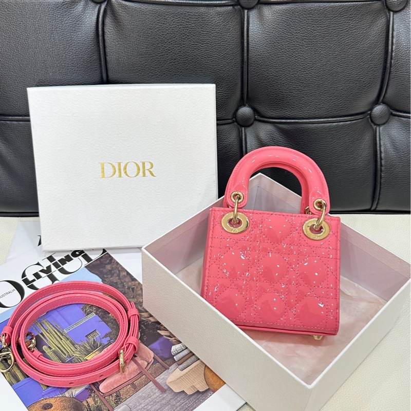 Dior 超mini 迪奧漆皮戴妃nano-1