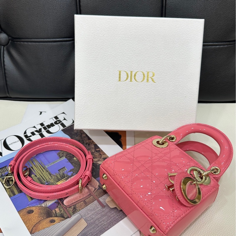 Dior 超mini 迪奧漆皮戴妃nano-3