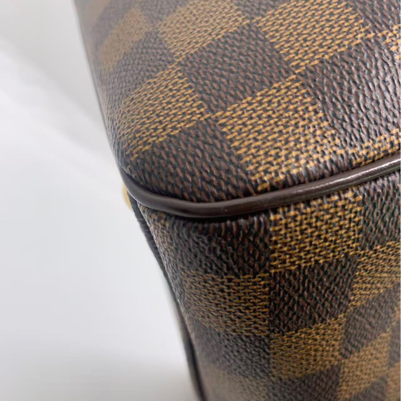 二手LV/路易威登棋盤格Trevi葫蘆包 經典棕色棋盤格配色，包有輕微異味，具體使用痕跡看圖-11