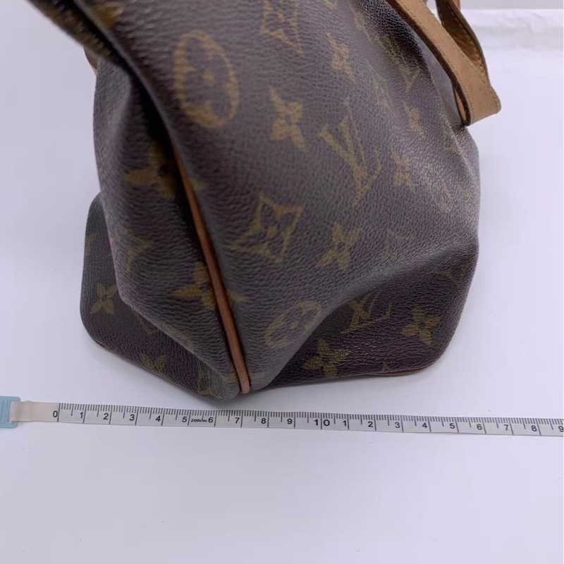 二手lv路易威登派拉蒙 Palermo 小號，配皮發黑變色，具體看細節圖，包有異味-11