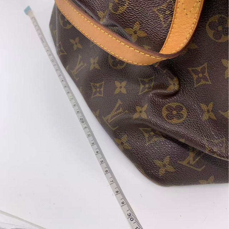 二手lv路易威登派拉蒙 Palermo 小號，配皮發黑變色，具體看細節圖，包有異味-12