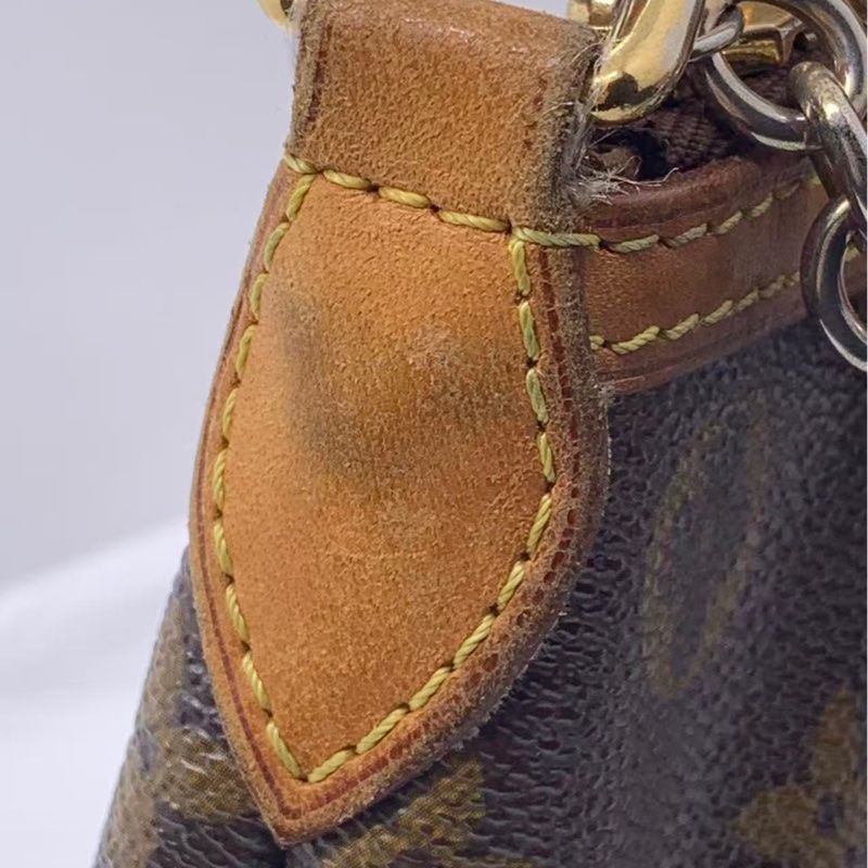 二手lv路易威登派拉蒙 Palermo 小號，配皮發黑變色，具體看細節圖，包有異味-13