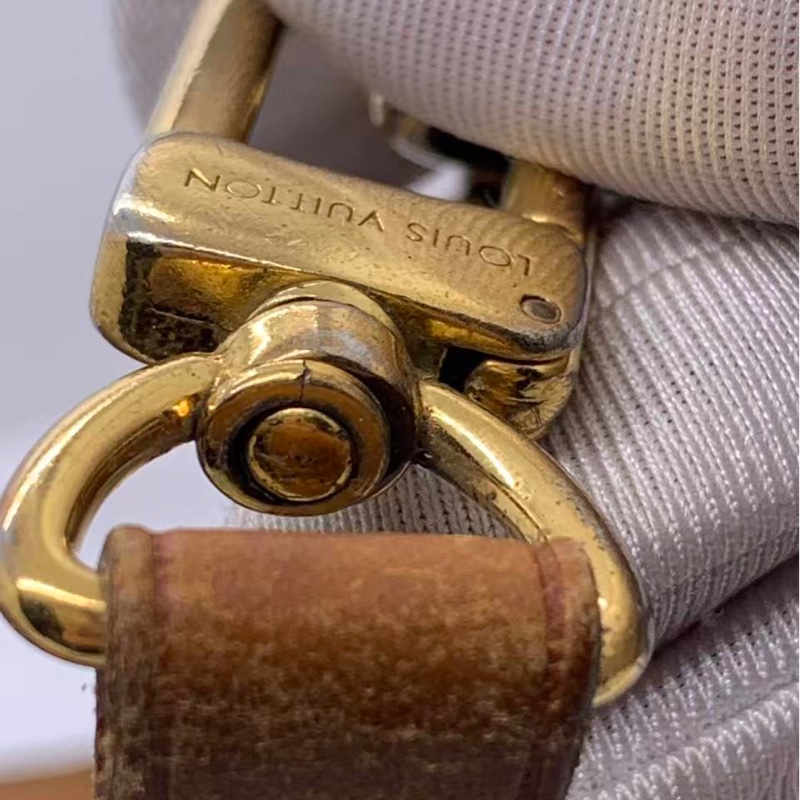 二手lv路易威登派拉蒙 Palermo 小號，配皮發黑變色，具體看細節圖，包有異味-14