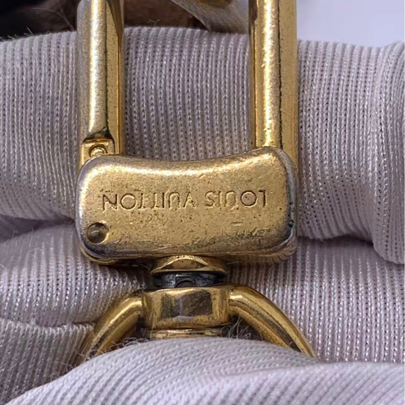 二手lv路易威登派拉蒙 Palermo 小號，配皮發黑變色，具體看細節圖，包有異味-16