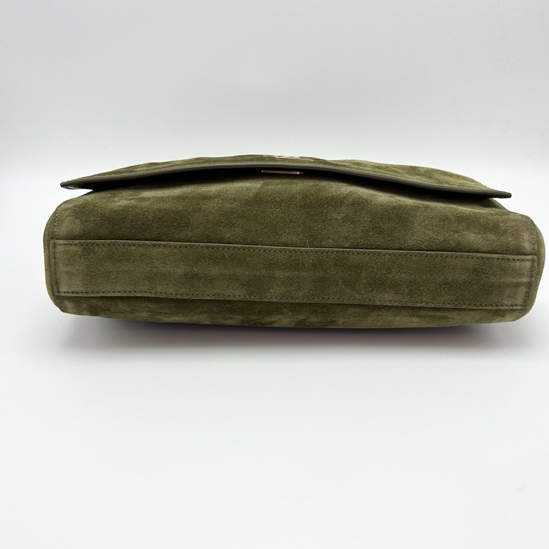 YSL Kate雙面麂皮鏈條包28*20*6.5 98新配件塵袋-4