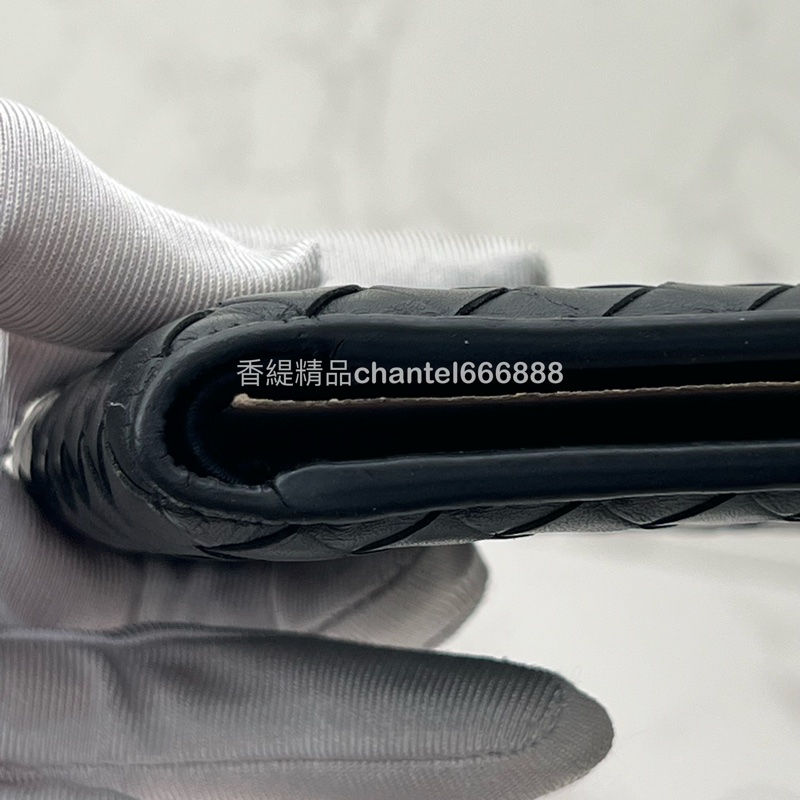 💗香緹國際精品💗 708 BV #對折短夾 #編織短夾 #盒裝完整-4