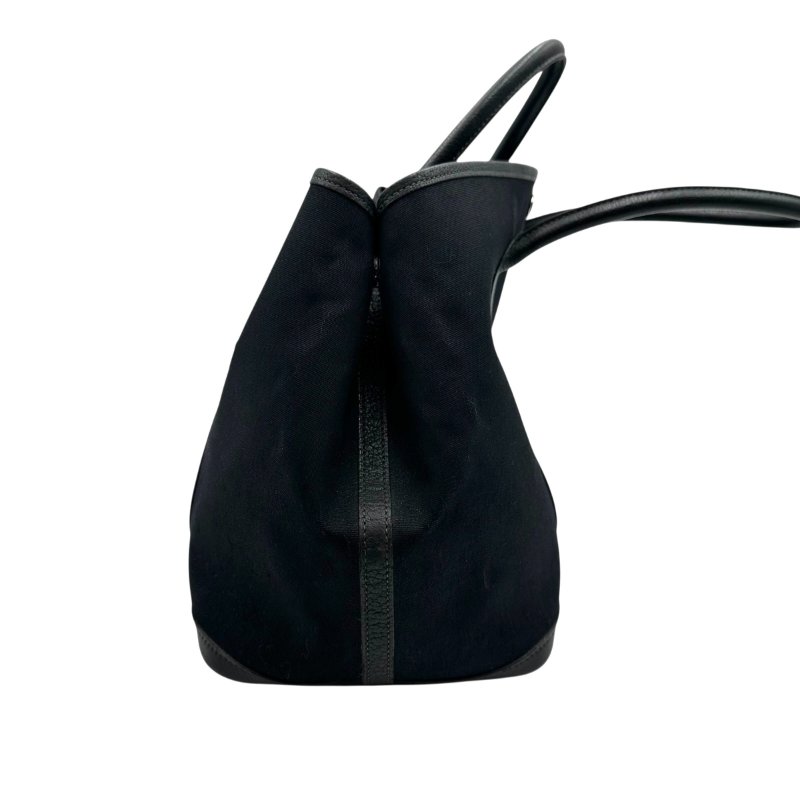 【美收精品】HERMES 黑色garden party □I刻 C-60-3