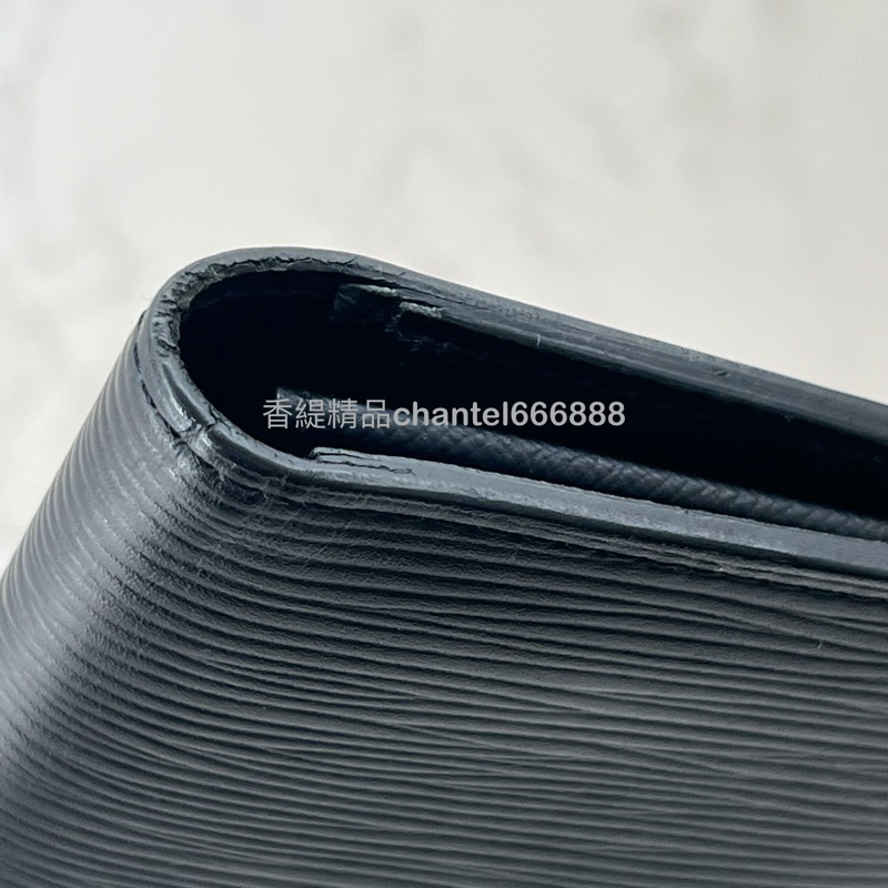 💗香緹國際精品💗 722 LV 水波紋對開長夾 盒裝完整-1