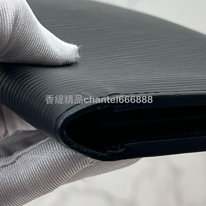 💗香緹國際精品💗 722 LV 水波紋對開長夾 盒裝完整-4