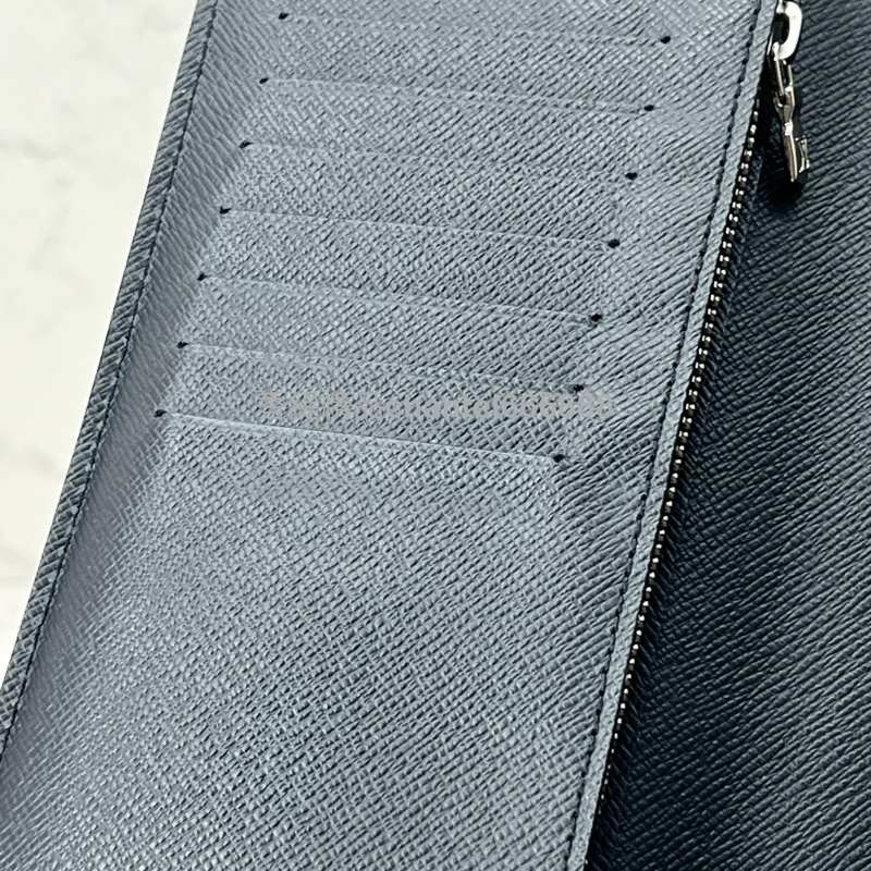 💗香緹國際精品💗 722 LV 水波紋對開長夾 盒裝完整-7