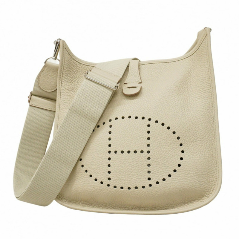 愛馬仕 Hermès Evelyn 3PM 肩背包，Taurillon Clemence 皮革，C 字壓紋，女士款-0