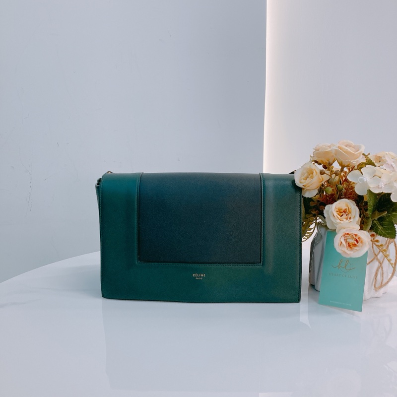 MS0459 CELINE 思琳翻蓋式單肩包包FRAME BAG CALFSKIN-0