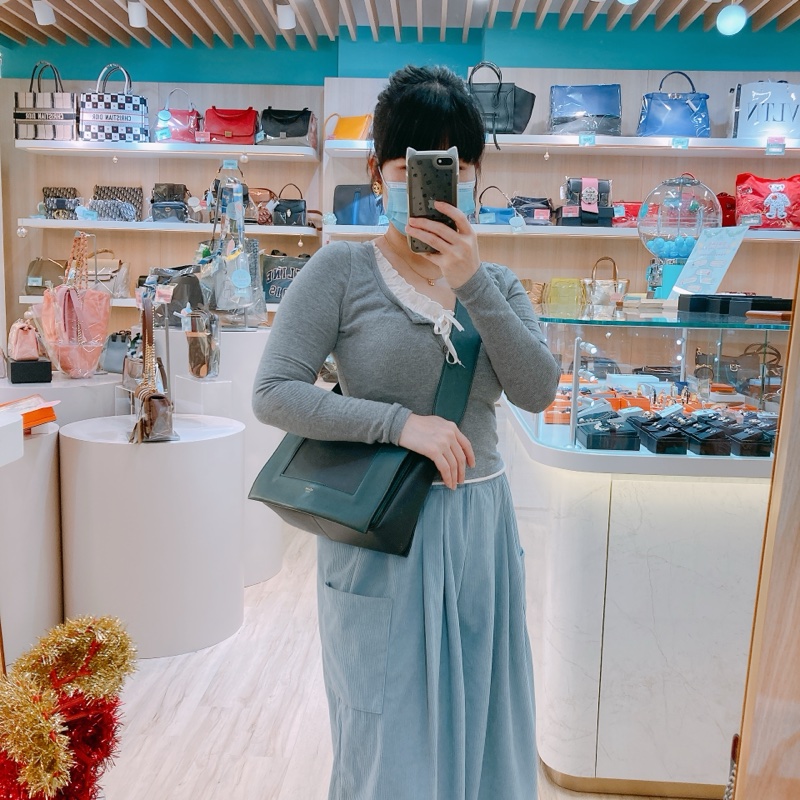 MS0459 CELINE 思琳翻蓋式單肩包包FRAME BAG CALFSKIN-1