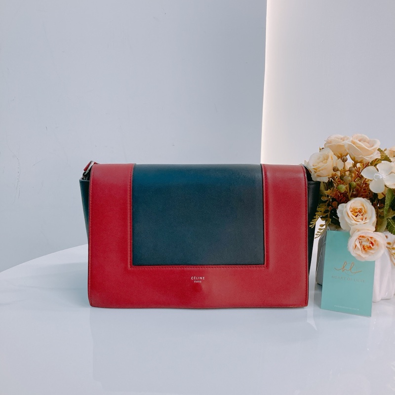 MS0460 CELINE 思琳翻蓋式單肩包包FRAME BAG CALFSKIN-0