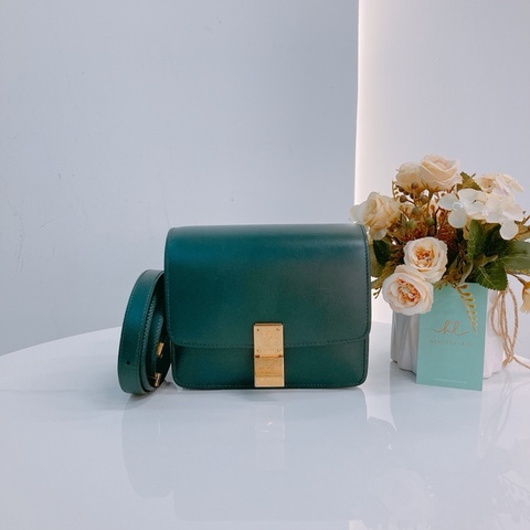 Ms0461 CELINE 思琳經典小號盒子款肩帶包包CLASSIC BOX SMALL SMOOTH CALFSKIN