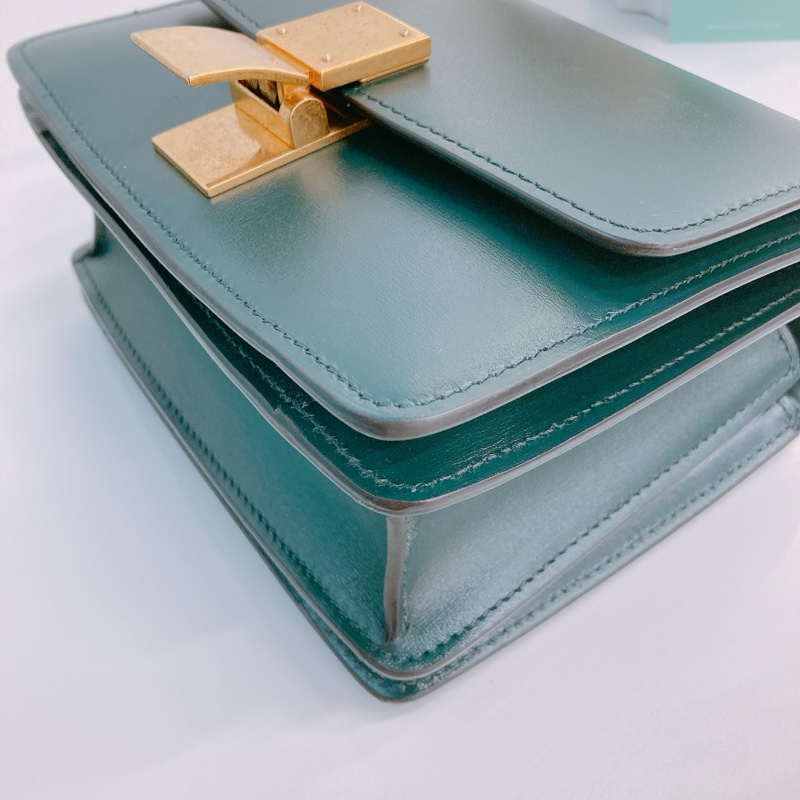 Ms0461 CELINE 思琳經典小號盒子款肩帶包包CLASSIC BOX SMALL SMOOTH CALFSKIN-8