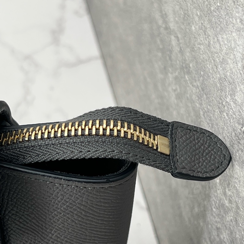 💗香緹國際精品💗 726 Celine 鯰魚包 #深灰色 #灰金-2