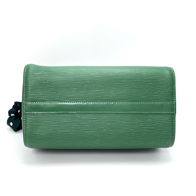 LV 綠色水波紋枕頭手提包27.5*19*15 98新配件塵袋-4