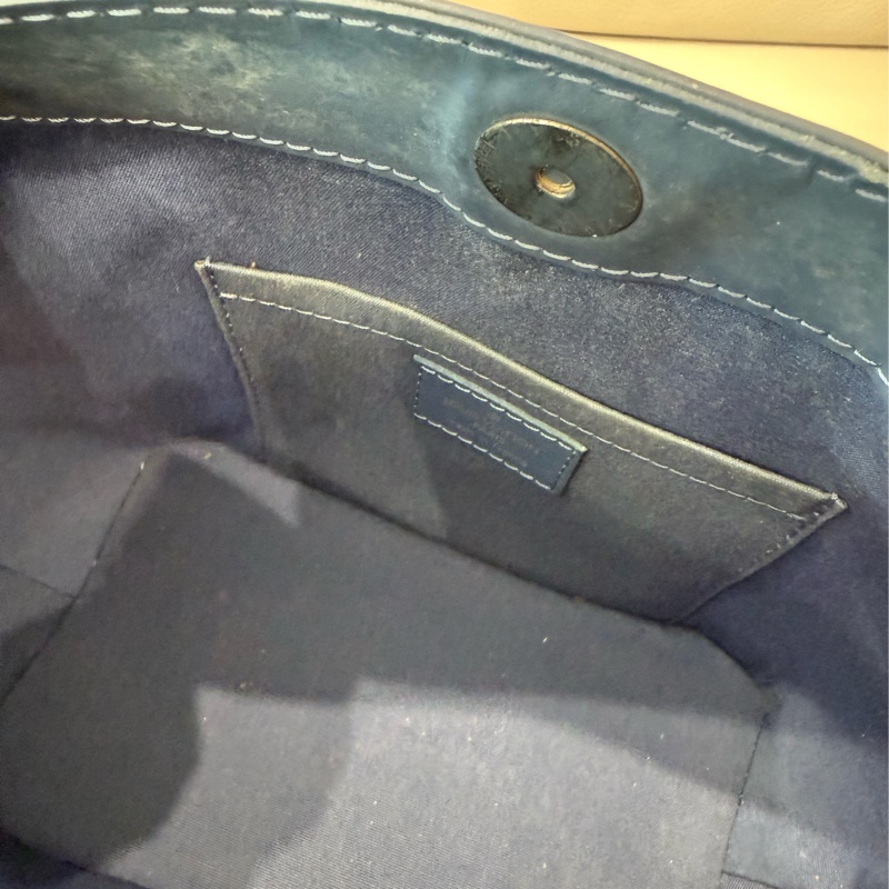 LV 藍色手提/肩背包-5