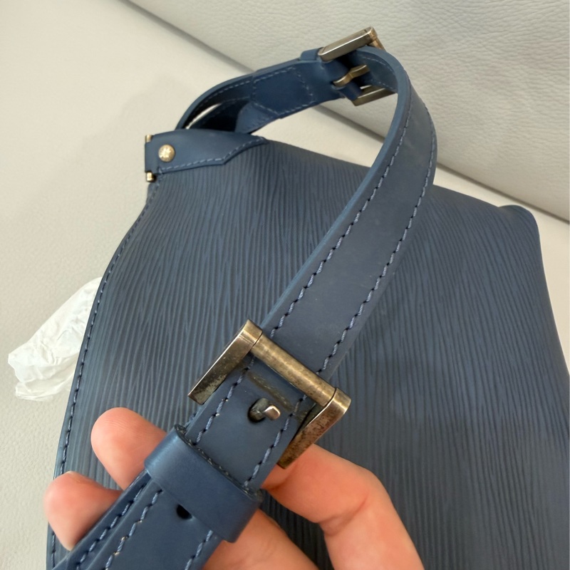 LV 藍色手提/肩背包-15