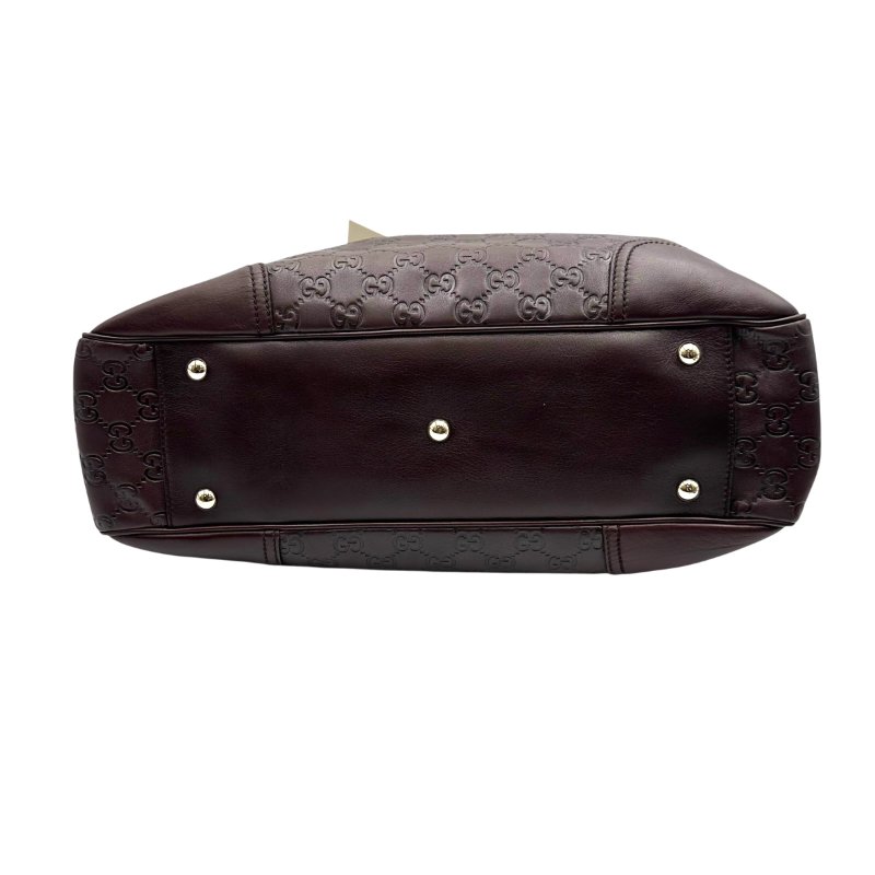 【美收精品】GUCCI 深棕手提包 C-65-4