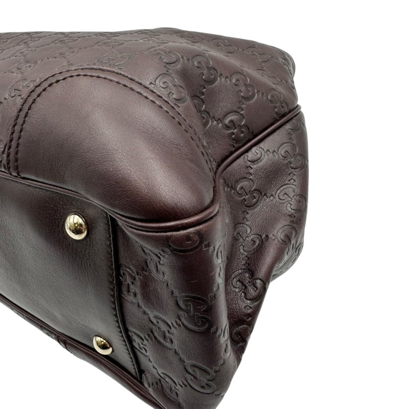 【美收精品】GUCCI 深棕手提包 C-65-5