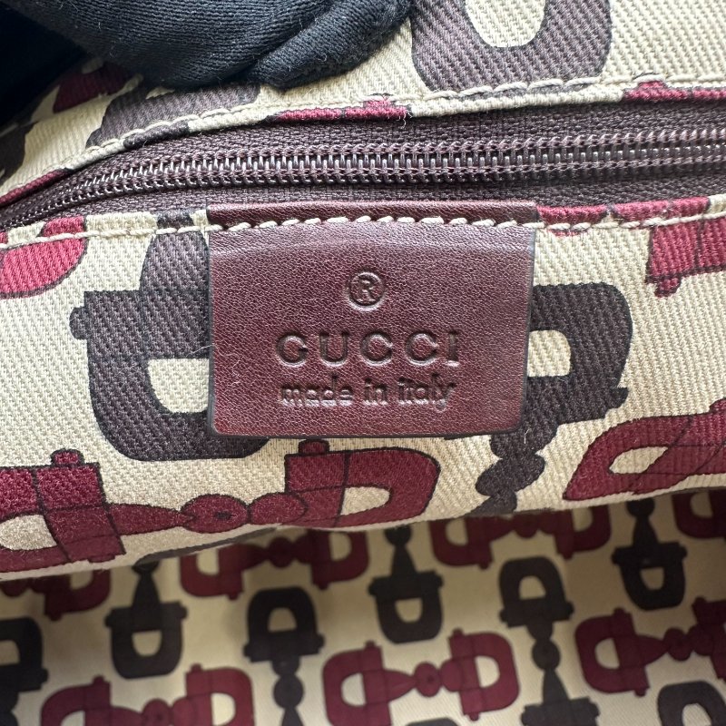 【美收精品】GUCCI 深棕手提包 C-65-11