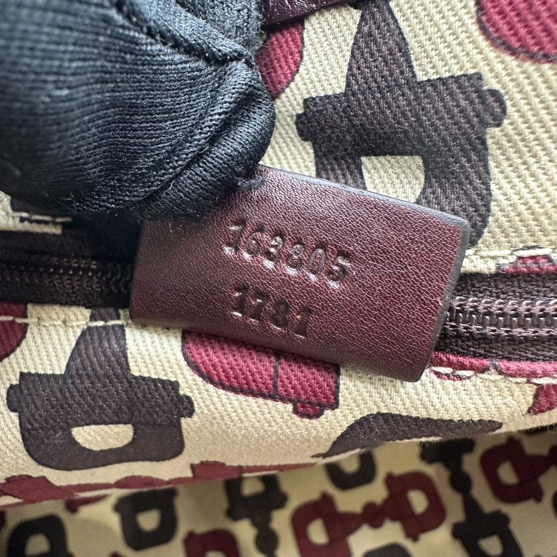 【美收精品】GUCCI 深棕手提包 C-65-12
