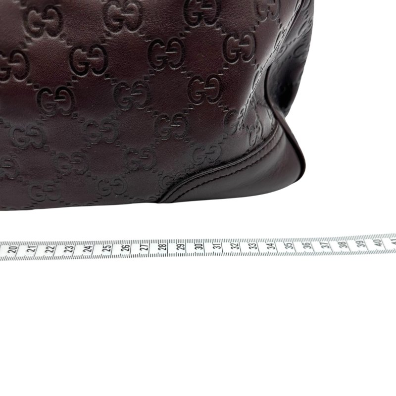 【美收精品】GUCCI 深棕手提包 C-65-14