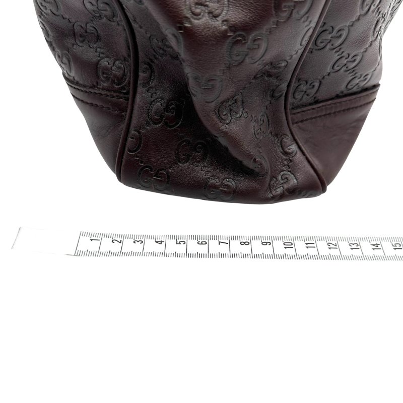 【美收精品】GUCCI 深棕手提包 C-65-15