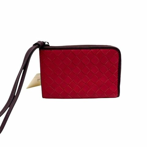 【美收精品】BV 桃紅零錢包 C-68