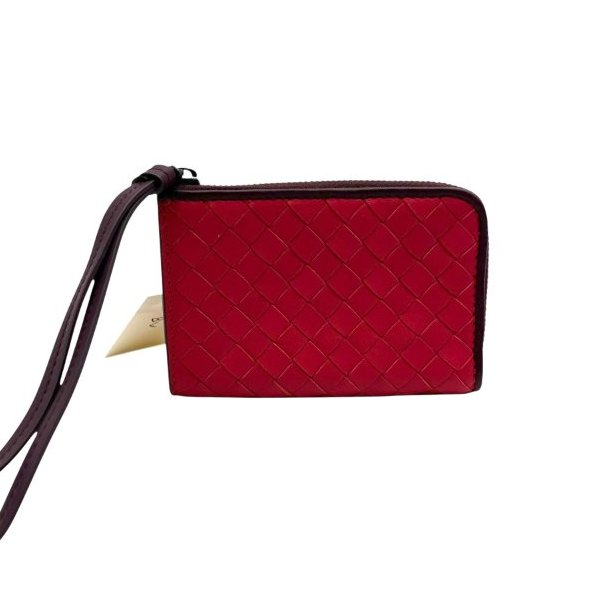 【美收精品】BV 桃紅零錢包 C-68-0