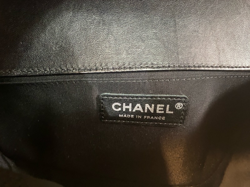 CHANEL BOY25 銀扣-18