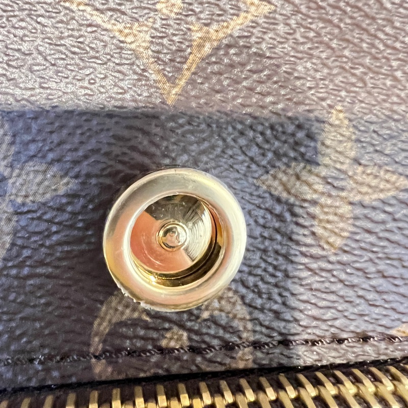 LV 原花Mintsouris Mini金釦下蓋束口手提後背包-12