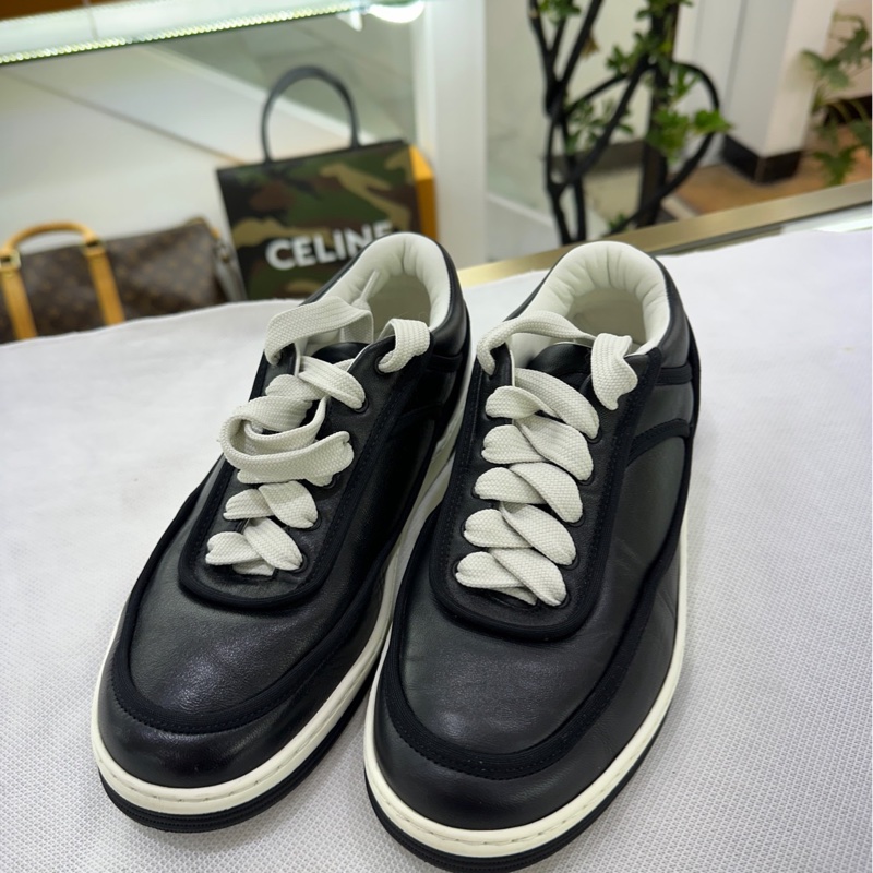 香奈兒chanel黑色熊貓運動鞋36碼-0