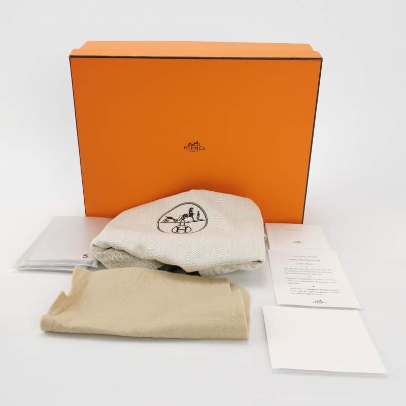 Hermes2002系列20圓形H鎖扣單肩包Evercolor牛皮銀扣7E明藍色C刻-8