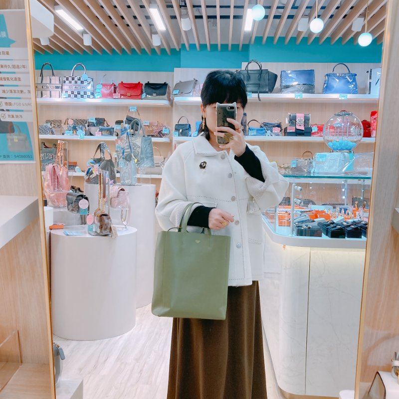 MS0462 CELINE 思琳水桶型兩用包包 VERTICAL CABAS TOTE SMALL GRAINED CALFSKIN-15