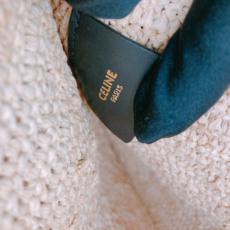 MS0463 CELINE 思琳中號藤籃編織手拿包包CLUTCH 35CM RAFFIA ,CALFSKIN-12