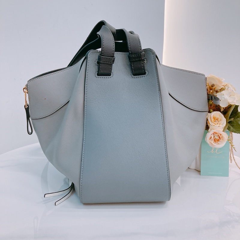 MS0464 LOEWE 羅威小號兩用拉鍊式包包HAMMOCK SMALL CALFSKIN-1