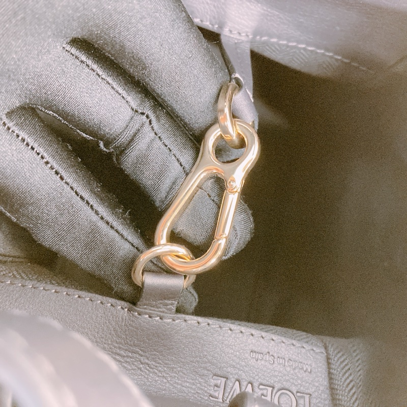 MS0464 LOEWE 羅威小號兩用拉鍊式包包HAMMOCK SMALL CALFSKIN-15