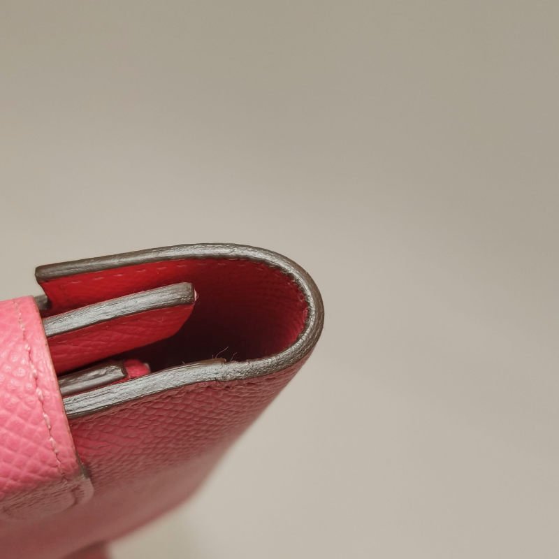 Hermes Kelly凱莉包大號旋扣手拿包Epsom牛皮銀扣8W新唇膏粉X刻-20