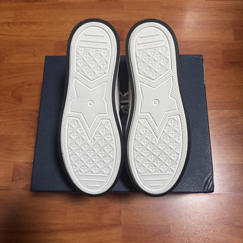 Dior滿印厚底鞋Walk'n'Oblique刺繡粉 尺碼：36碼 99新成色-9