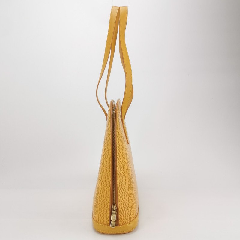 Louis Vuitton(LV)Lussac牛皮純色中古單肩包-2